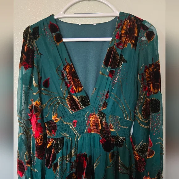 Baltic Born | NWOT Mikla Jade Floral Maxi Dress Size XS - Picture 7 of 13